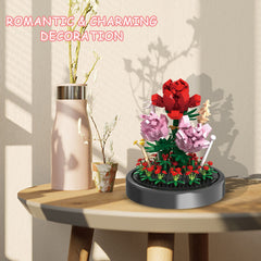 QIFUN Easy assembly instruction guides you to complete the bouquet.