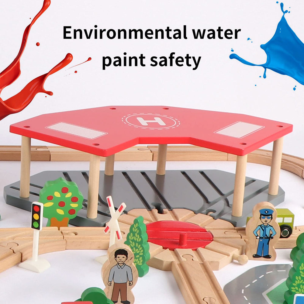 Qilay magnet cars promote interactive movement along tracks.