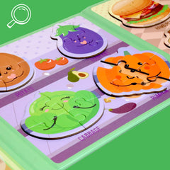 QimuMku magnetic puzzles road-trip setup offers quiet entertainment.