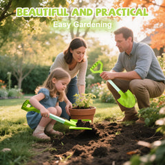 QINGLER 20-inch design with ergonomic grip supports sand, soil, and snow digging