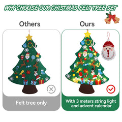 Qinthory reusable felt decor suitable for home, classroom, or party