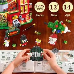 QiqoPoyee durable ABS construction supports hands-on building and long-term display.