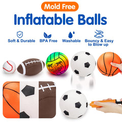 Qirptey basketball ball for toddlers—soft texture, beginner friendly bounce.