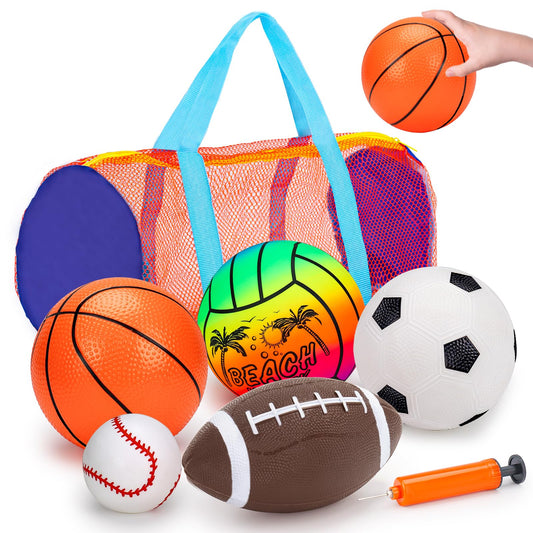 Qirptey football ball for toddlers—durable, easy grip, perfect for outdoor kicking.