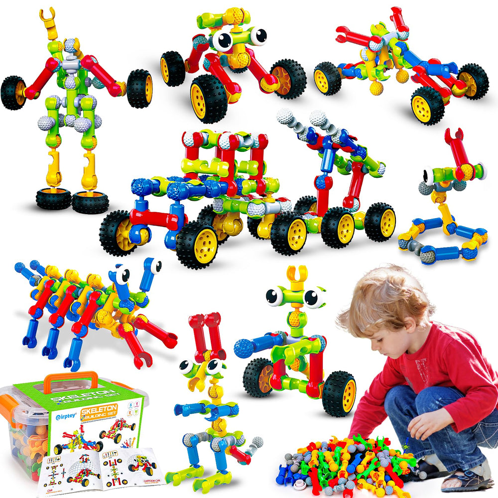 Qirptey race car model kit boosts fine motor skills and creativity