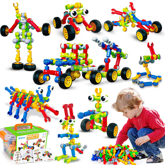 Qirptey race car model kit boosts fine motor skills and creativity