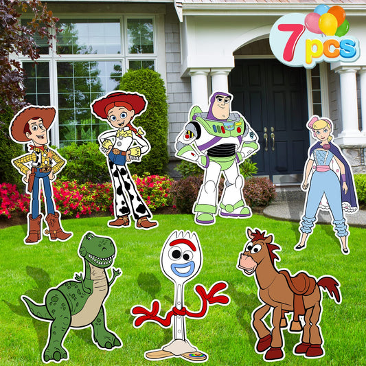 qitindasen Toy Inspired Story yard sign entrance guides guests and boosts curb appeal.