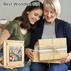 Qiuenisray display-ready puzzle collection on shelf