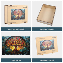 Qiuenisray eco friendly natural wood materials for puzzles