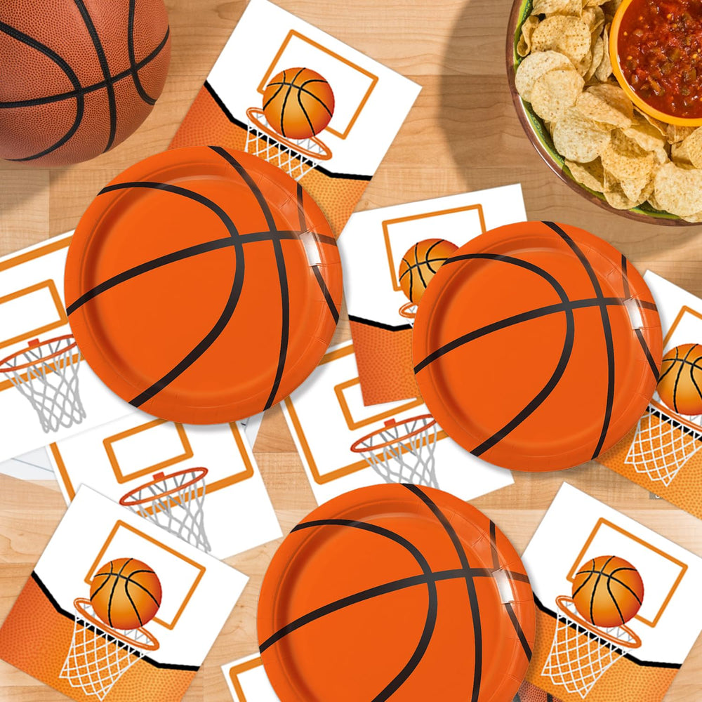 Qiyanpax basketball napkins for easy cleanup and festive table setup.
