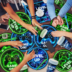 QIYANPAX neon game cups enhance hydration with flair.
