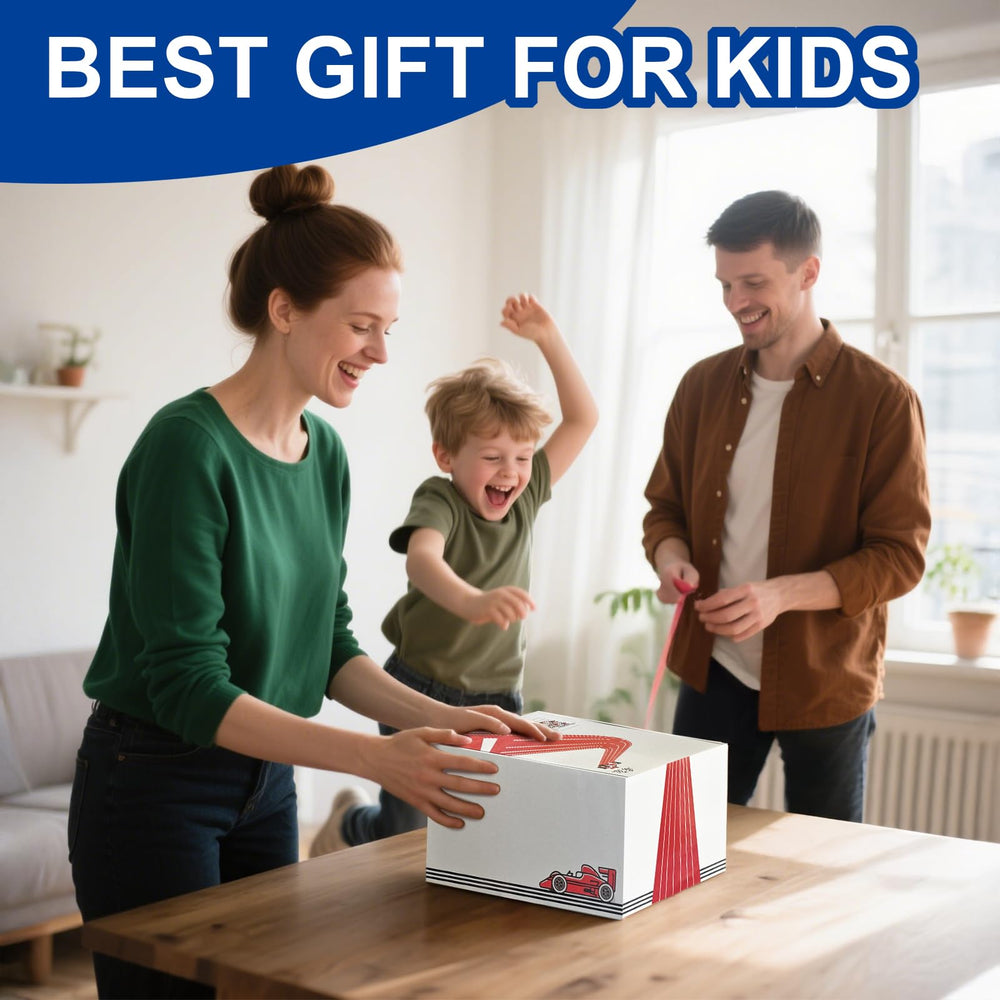 QLANGGO family-friendly car toy fostering pretend racing and storytelling