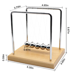 QLKUNLA Newtons Cradle classroom demo visually explains momentum and energy transfer