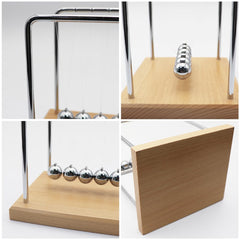 QLKUNLA Newtons Cradle desk toy adds elegant physics-inspired decor and curiosity