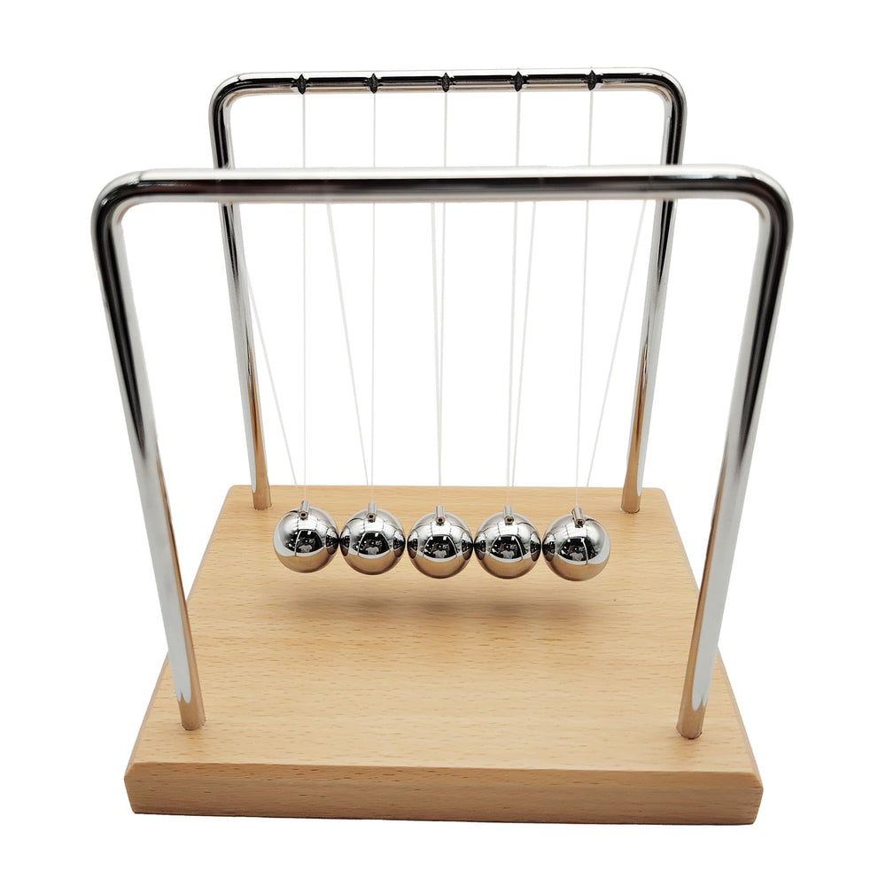 QLKUNLA Newtons Cradle stress-relief desk accessory with calming kinetic motion