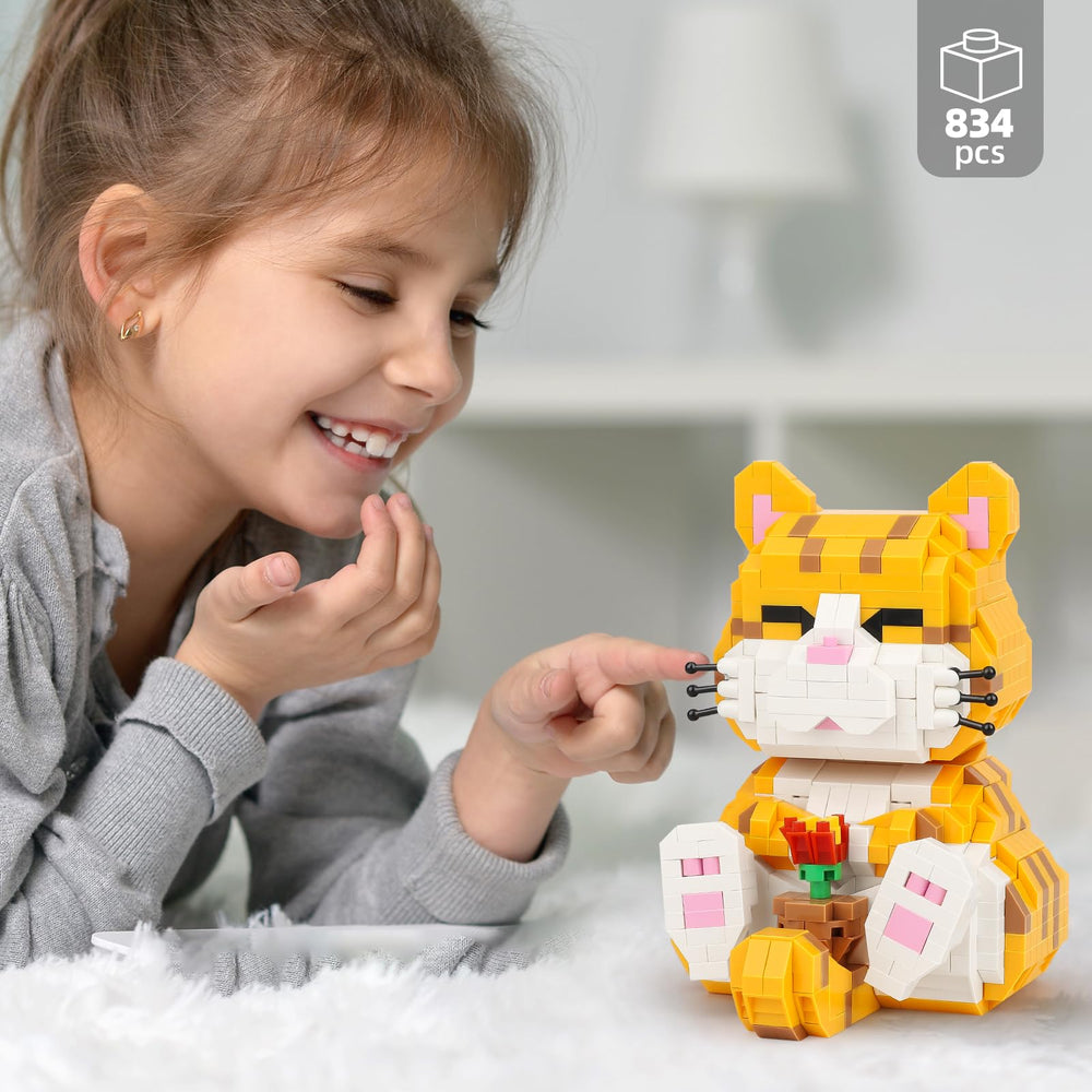 QLT QIAOLETONG cat bricks make a delightful party favor option