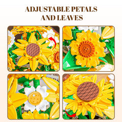 QLT QIAOLETONG Daisy-Sunflower botanical collection boosts creative play