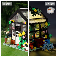 QLT QIAOLETONG Flower House open skylight highlights realistic features.