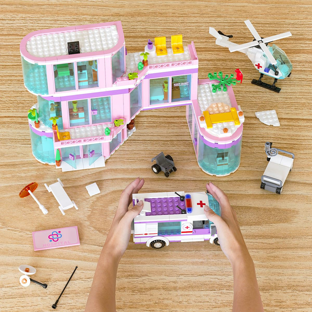 QLT QIAOLETONG LEGO compatible build options support mixed builds.