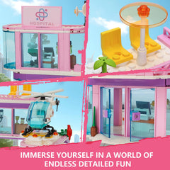QLT QIAOLETONG emergency room play area sparks quick thinking scenarios.