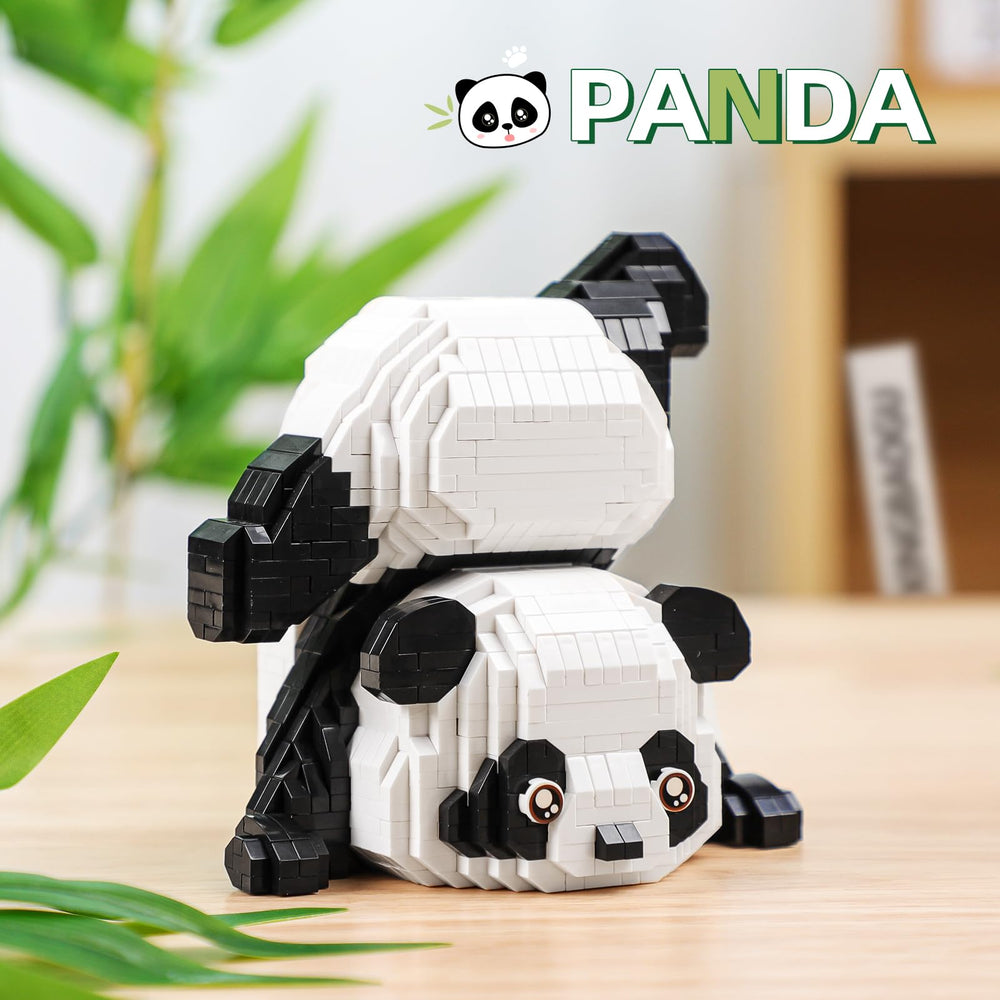 QLT panda mini blocks support STEM style play for teens.