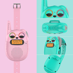 QNIGLO 22-channel walkie talkies for seamless peer-to-peer chatter