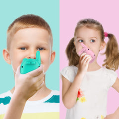 QNIGLO walkie talkies with FM radio for family entertainment