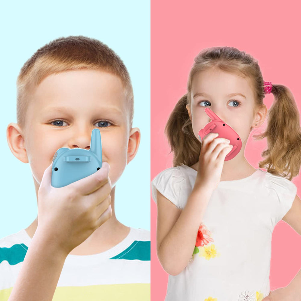 QNIGLO Walkie Talkies Kids Clear Sound for reliable reach up to two miles.