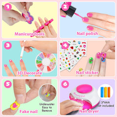 QoQlz Nail stickers and decorations for playful nail art