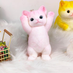 QOUXZ durable TPR cat squishy toy endures frequent squeezes