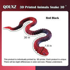 QOUXZ snake realistic eyes close-up highlighting lifelike detail