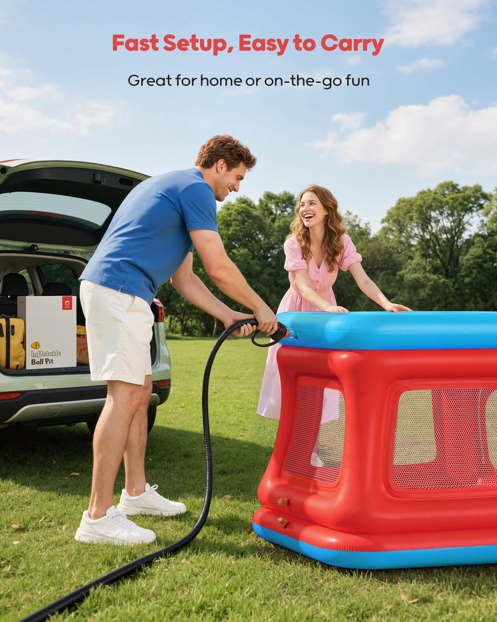 QPAU 32-soft-balls included — instant, engaging playtime.
