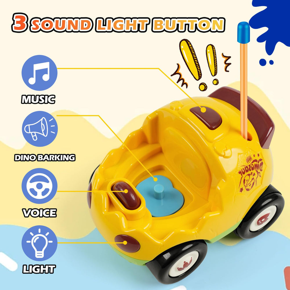QPOU interchangeable dino figures spark imaginative play during races.