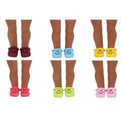 QSKJJI 18-inch purple doll clogs versatile for creative outfits
