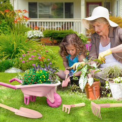 Qtioucp gardening gloves protect little hands during play.