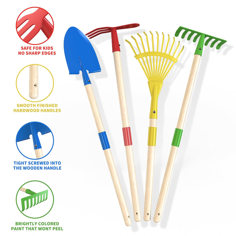 Qtioucp gardening handbook and stickers promote hands-on STEM learning.