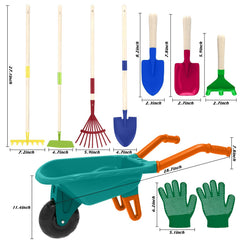 Qtioucp gardening handbook guides kids through plant growth and care.