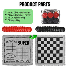 QuadPro storage bag keeps pieces secure during travel and outdoor events.