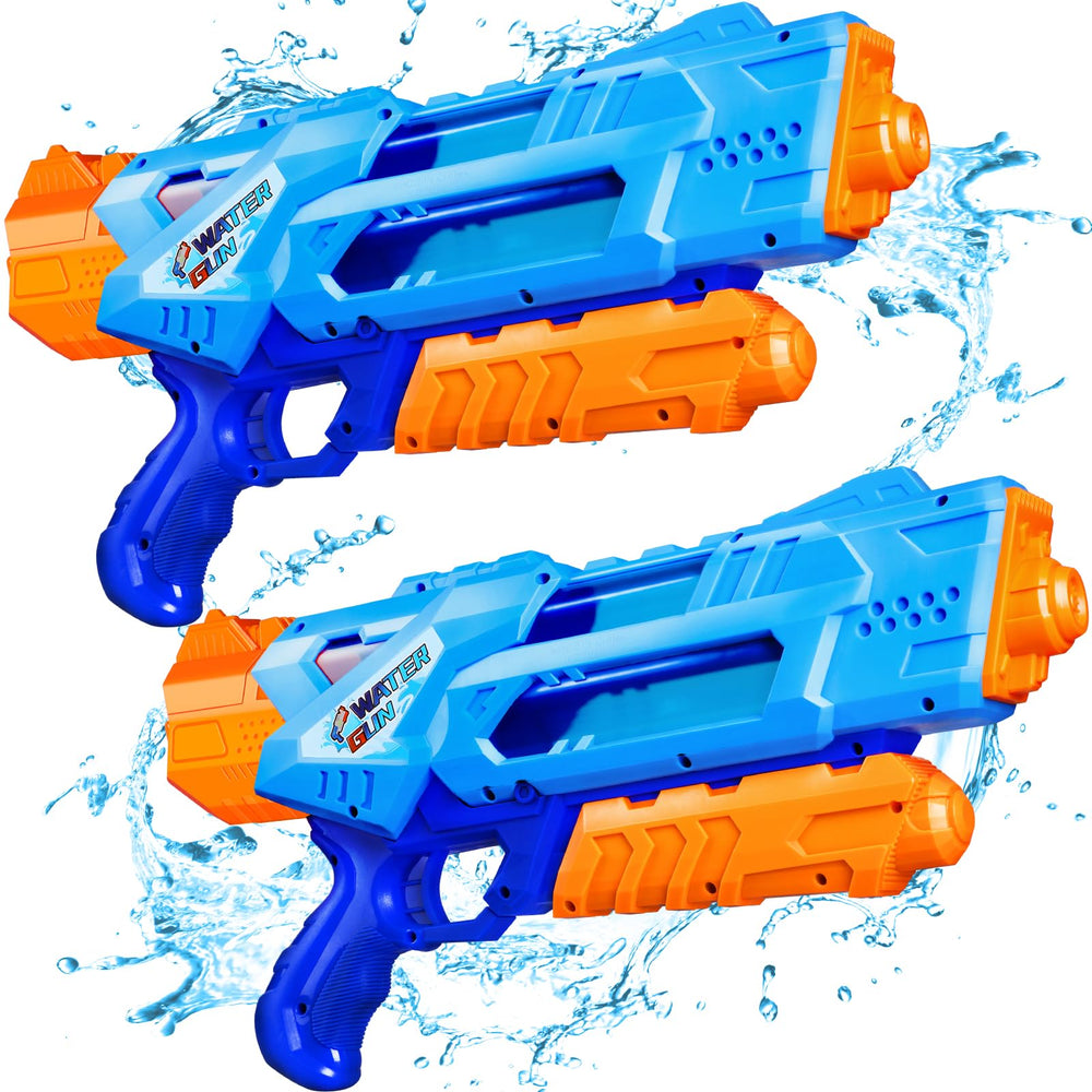 Quanquer 1200cc water gun setup for rapid-access summer water battles.