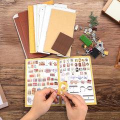 Quanquer fabric, paper-cut, and pigment kit sparks creativity.