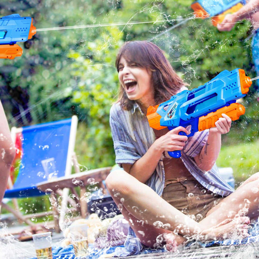 Quanquer vibrant design appeals to kids and adults for summer fun.
