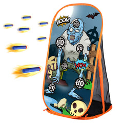 Quanquer zombie shooting target for foam blasters, ideal for indoor and outdoor practice.
