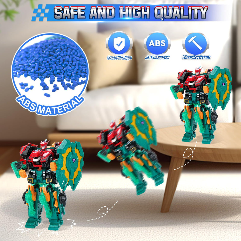 Quantum Heroes Dinoster with movable joints for easy transformations.