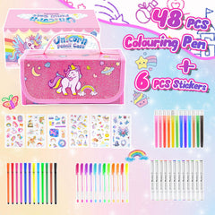 Quapify unicorn stickers spark imagination and complete artwork with cute accents.