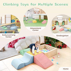 QUCHI multi-configuration play gym encourages movement, coordination, and creative exploration.