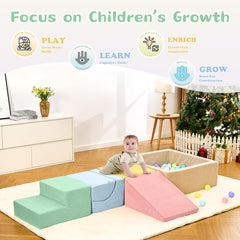 QUCHI removable washable fabric cover keeps play equipment clean and vibrant.