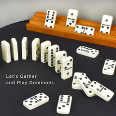 Queensell dominos family-night setup quick and easy.