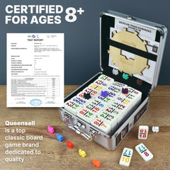 Queensell double-18 dominoes offer extended play for groups