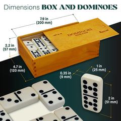 Queensell double-nine domino dots showcase durable, high-quality paint