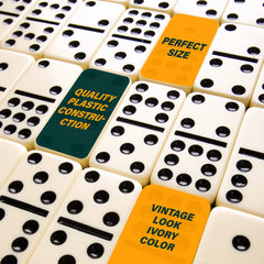 Queensell durable domino tiles designed for long-lasting, everyday play